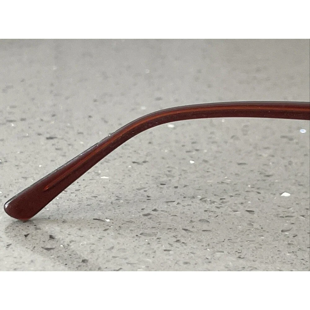 VTG ROMCO 4 1/2 - 5 3/4 Brown Unisex Square Full Rim Eyeglasses FRAMES ONLY